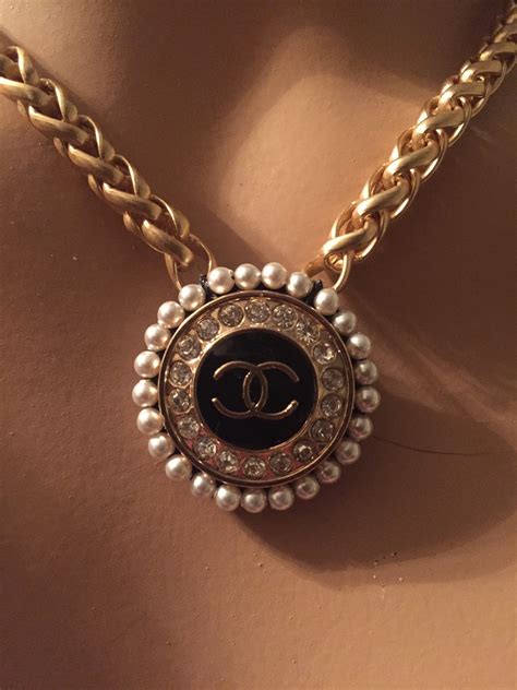 chanel button jewelry